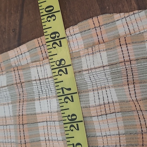 Tommy Bahama Shirt Men's sz XL 100% Silk Plaid Short Sleeve Button Down - Picture 8 of 8